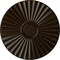 Ekena Millwork Shakuras Ceiling Medallion (For Canopies up to 5"), Hand-Painted Bronze, 19 3/4"OD x 1 3/8"P CM20SHBZS - alternate 1